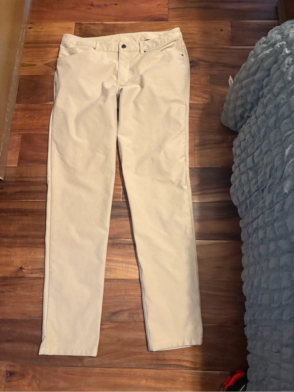 Lululemon ABC Classic Fit 5 Pocket Pants Khaki Tan Size 34x32 (709)